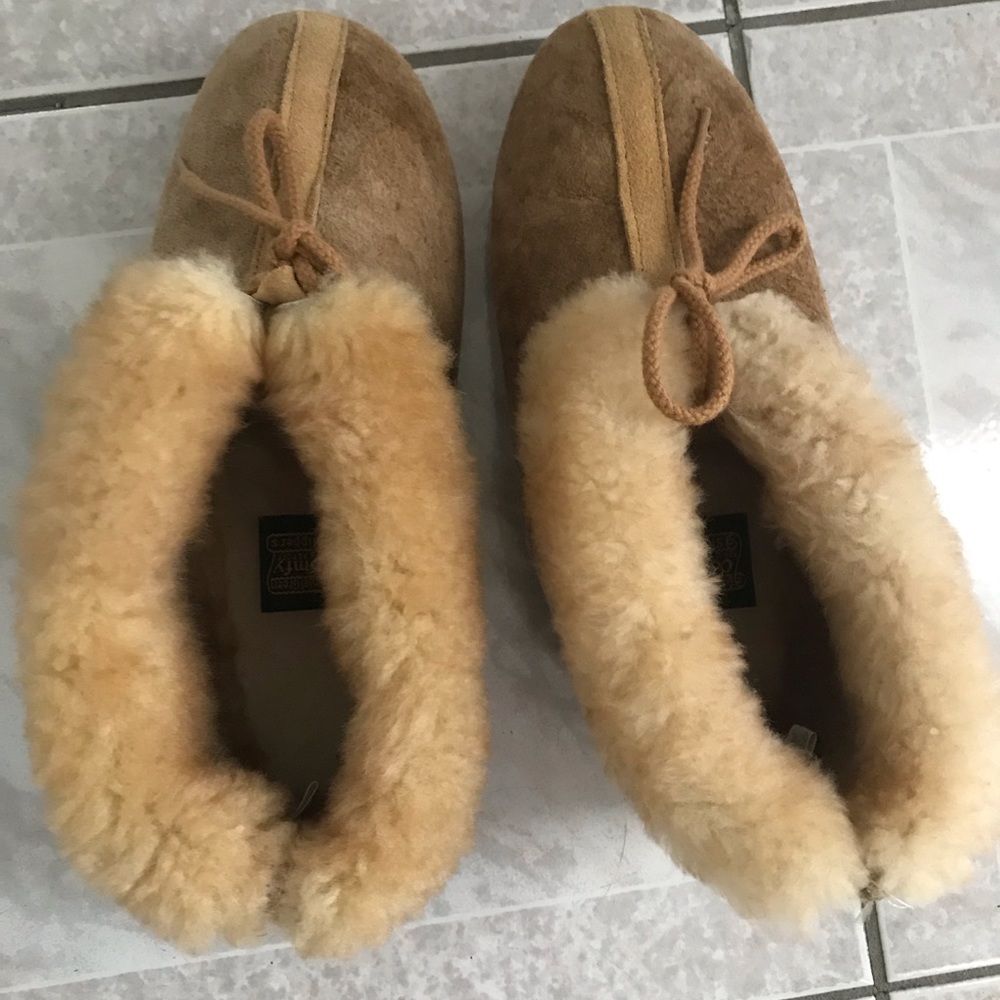 Sheepskin slippers